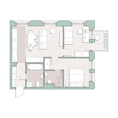 ЖК «Среда на Лобачевского», Москва | Жилой комплекс «Среда на Лобачевского», Очаковское шоссе